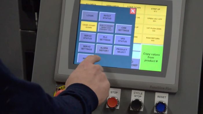 Imagen de control de máquina inteligente M400