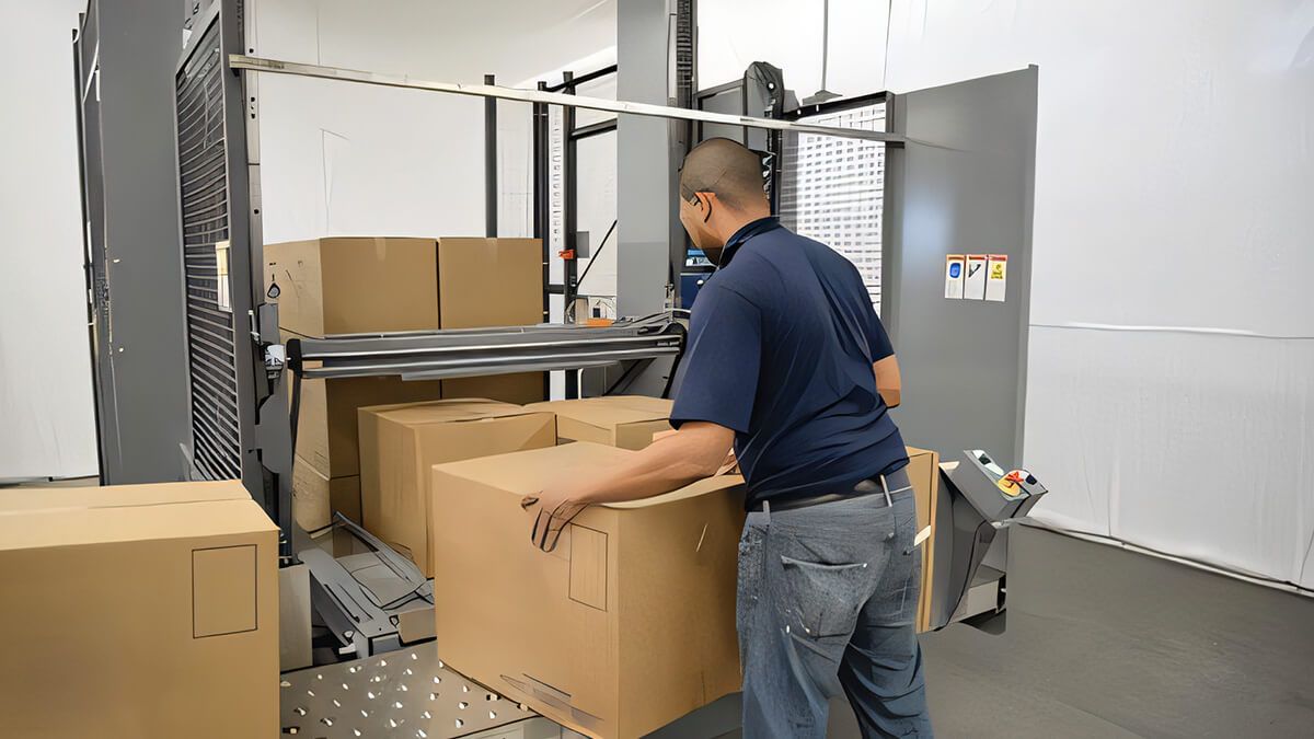mejora la producción con paletizado semiautomático