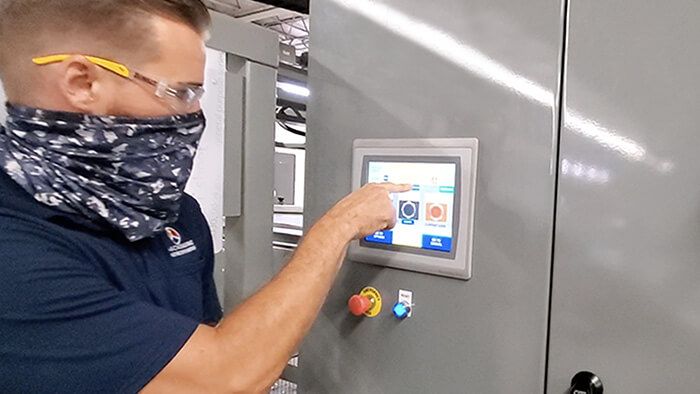 Control inteligente de la máquina M108